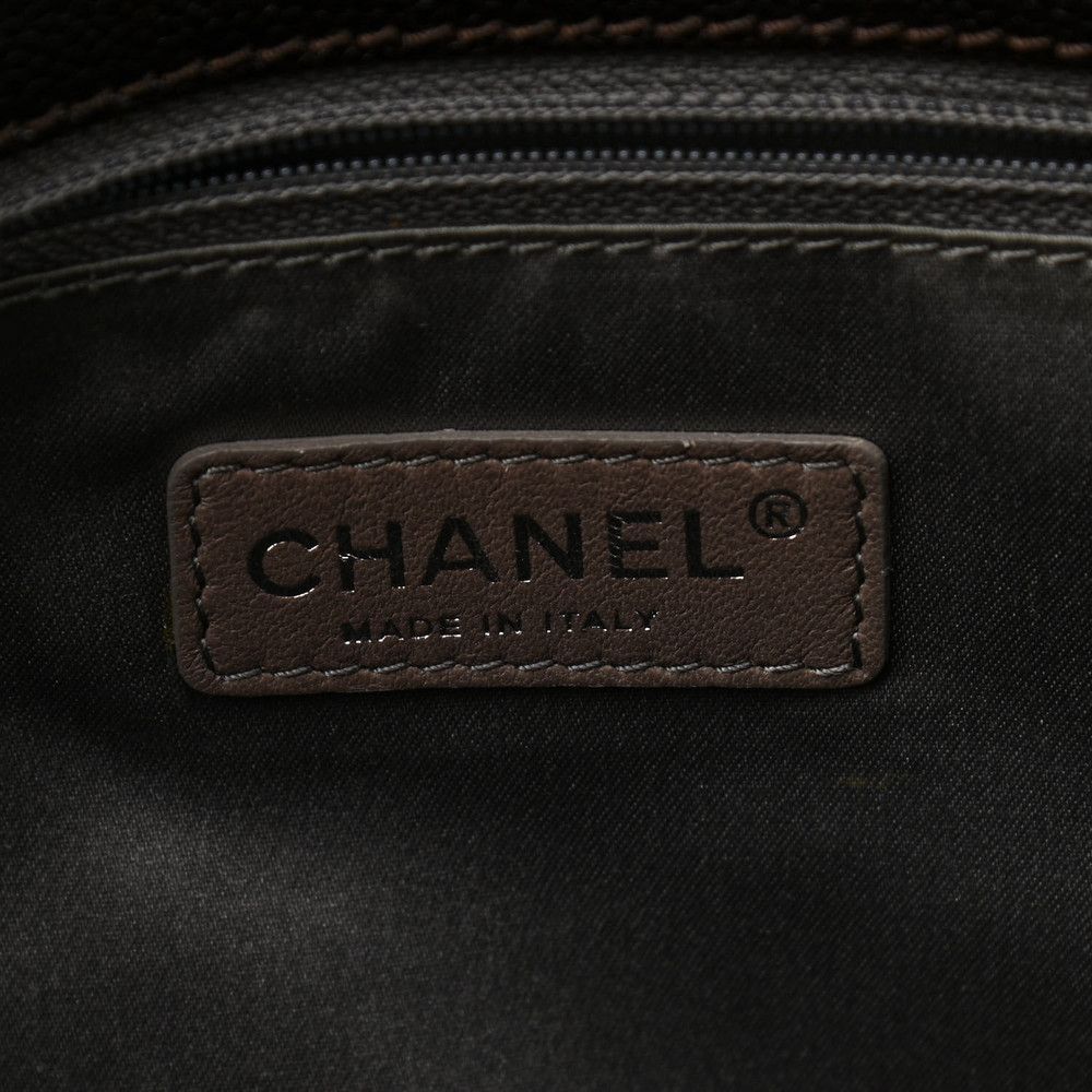 Caviar Pocket In The City Tote Dark Brown - Picture 5 of 9